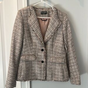 Karl Lagerfeld Paris- Button Front Blazer. Never worn.